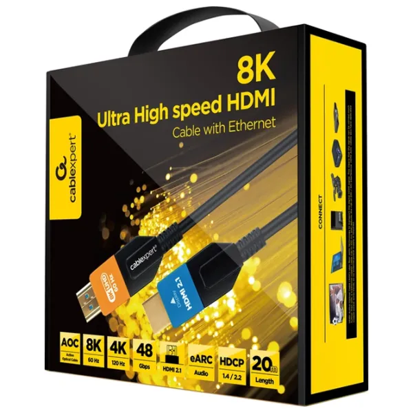 Кабель Cablexpert HDMI + HDMI 20 м / Черный photo 3