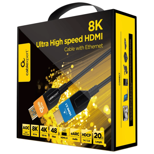 Кабель Cablexpert HDMI + HDMI 20 м / Черный photo 3