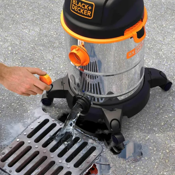 Aspirator industrial Black&Decker BXVC30XDE 1600 W / Inox photo 5