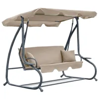 Leagăn de grădină Worker Corfu (C1089B) Beige / 