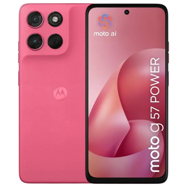 Motorola Moto G57 Power 8 ГБ/ 256 ГБ/ Dual SIM/ Розовый Lemonade photo 1