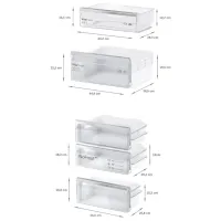 Frigider Bosch KIN86VFE0 cu congelator jos 260 l / 177.2 cm / White photo 6