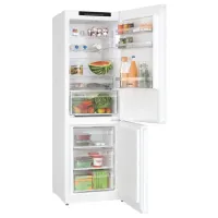 Frigider Bosch KGN362WDF cu congelator jos 321 l / 186 cm / White photo 3