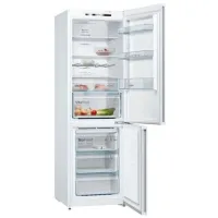 Frigider Bosch KGN36VWED cu congelator jos 326 l / 186 cm / White photo 3