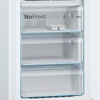 Frigider Bosch KGN36VWED cu congelator jos 326 l / 186 cm / White photo 10