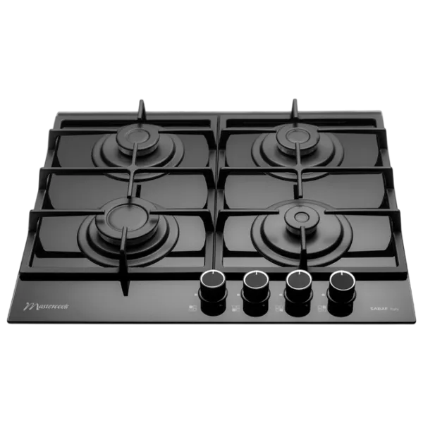 Газовая варочная панель Mastercook Simphony Закаленное стекло / Черный photo 1