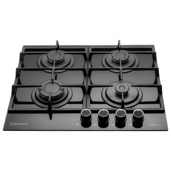 Газовая варочная панель Mastercook Simphony Закаленное стекло / Черный photo 1