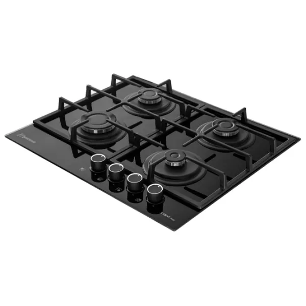 Газовая варочная панель Mastercook Simphony Закаленное стекло / Черный photo 2