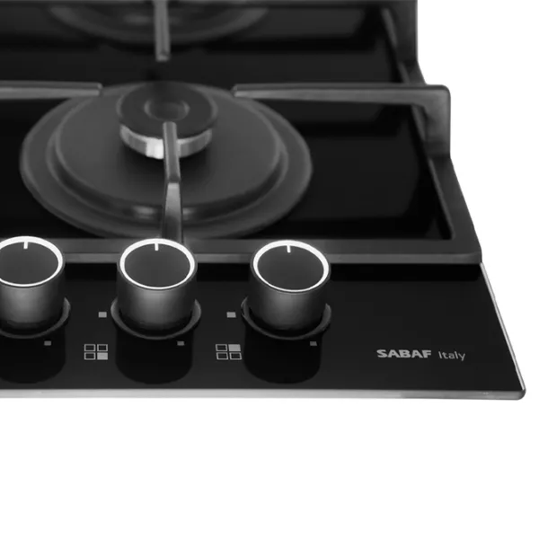 Газовая варочная панель Mastercook Simphony Закаленное стекло / Черный photo 4