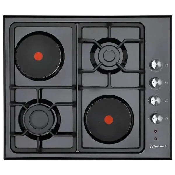Plită încorporabilă combinată Mastercook SIRIUS MC-E 4622 Black photo 1