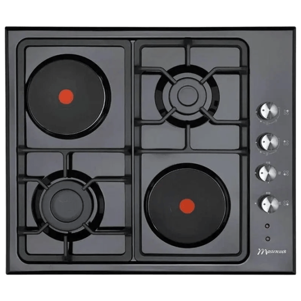 Plită încorporabilă combinată Mastercook SIRIUS MC-E 4622 Black photo 1