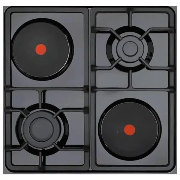 Plită încorporabilă combinată Mastercook SIRIUS MC-E 4622 Black photo 2