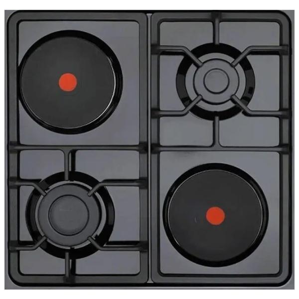 Plită încorporabilă combinată Mastercook SIRIUS MC-E 4622 Black photo 2