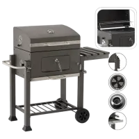 Мангал GardenLine BBQ5320 Дрова, уголь / Мобильный photo 6
