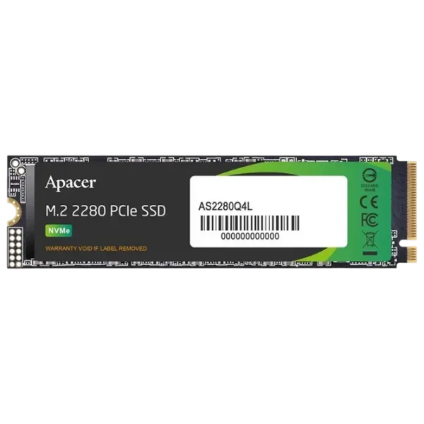 SSD Apacer AS2280Q4L 256 ГБ M.2 NVMe photo 1