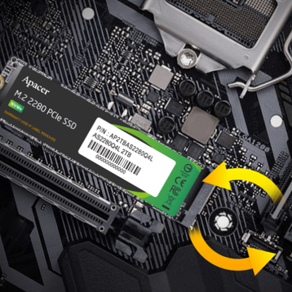 SSD Apacer AS2280Q4L 256 ГБ M.2 NVMe photo 3