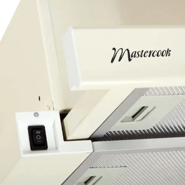Hotă Mastercook Storm 1200 Telescopică/ Beige/ Gray photo 3