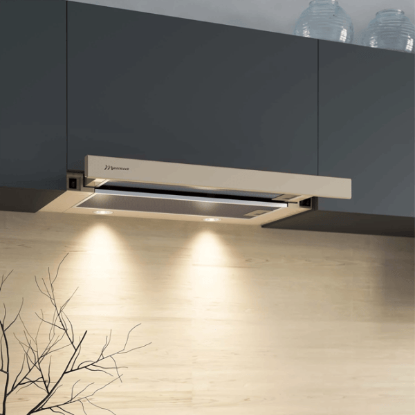 Hotă Mastercook Storm 1200 Telescopică/ Beige/ Gray photo 4