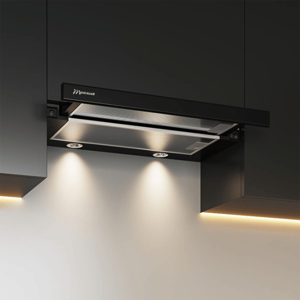 Hotă Mastercook STORM 700 Telescopică/ Black/ Gray photo 6