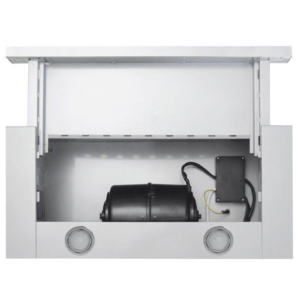 Hotă Mastercook STORM 700 Telescopică/ Inox/ Gray photo 4
