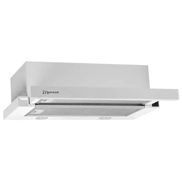 Hotă Mastercook Solaris 700 FG LED Telescopică/ White/ Gray photo 1