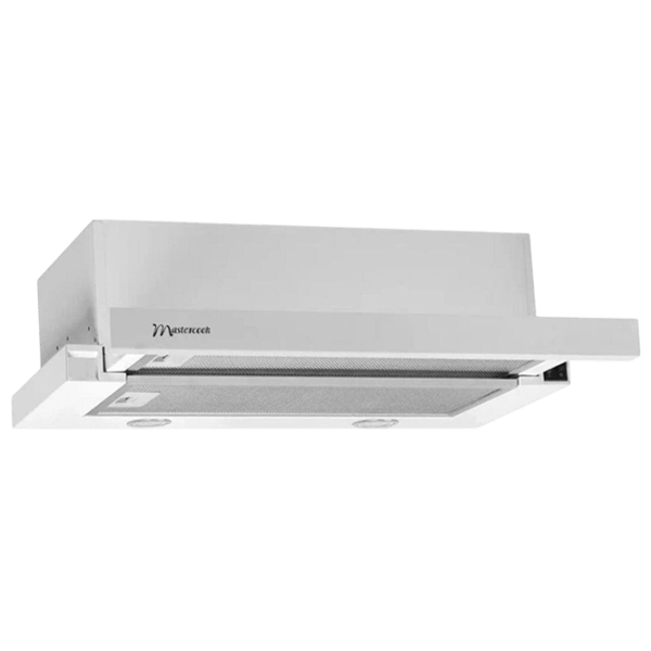 Hotă Mastercook Solaris 700 FG LED Telescopică/ White/ Gray photo 1