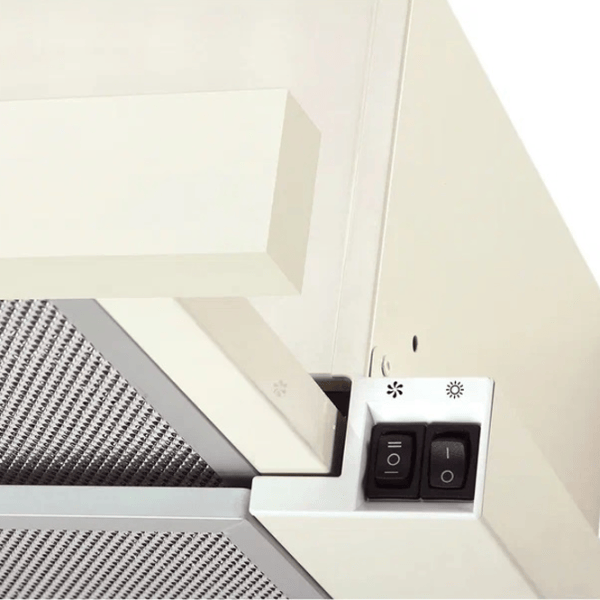 Hotă Mastercook Solaris 700 FG LED Telescopică/ Beige/ Gray photo 3