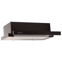 Hotă Mastercook Solaris 700 FG LED Telescopică/ Black/ Gray