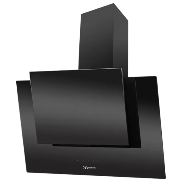 Hotă Mastercook Tivano 700 Sensor LED Înclinată/ Black/ Gray photo 1