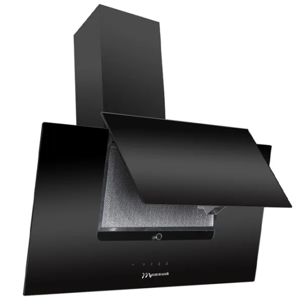 Hotă Mastercook Tivano 700 Sensor LED Înclinată/ Black/ Gray photo 2