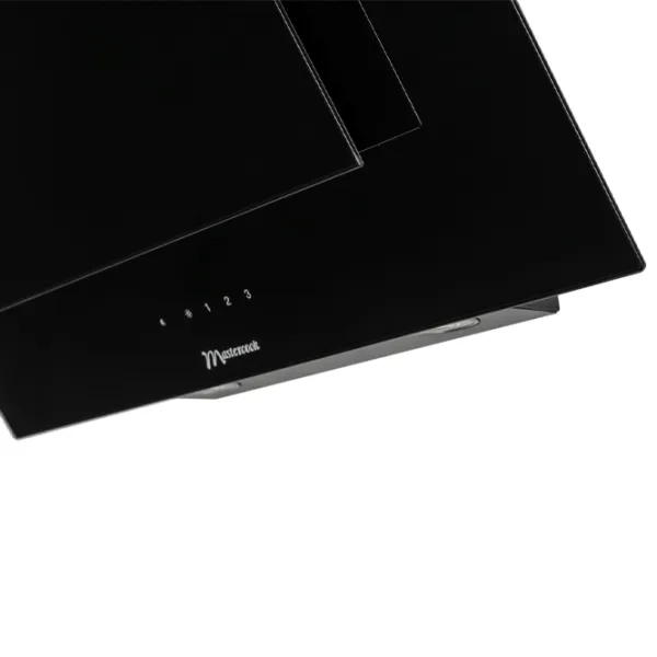 Hotă Mastercook Tivano 700 Sensor LED Înclinată/ Black/ Gray photo 4