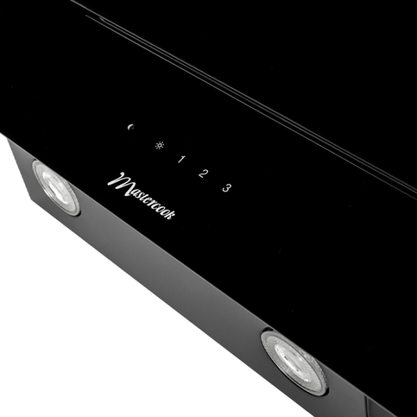 Hotă Mastercook Tivano 700 Sensor LED Înclinată/ Black/ Gray photo 5