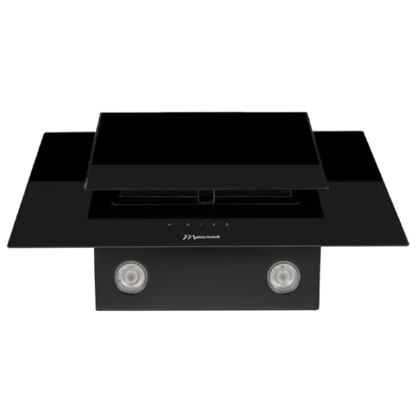 Hotă Mastercook Tivano 700 Sensor LED Înclinată/ Black/ Gray photo 6