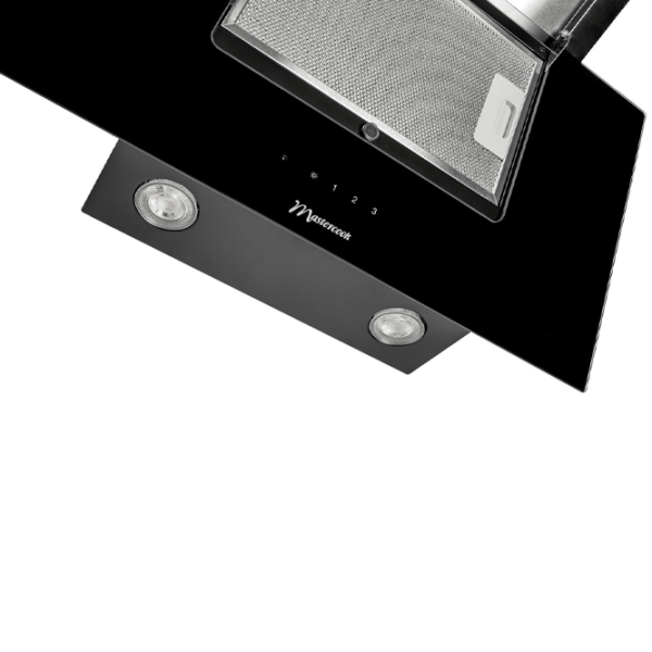 Hotă Mastercook Tivano 700 Sensor LED Înclinată/ Black/ Gray photo 7