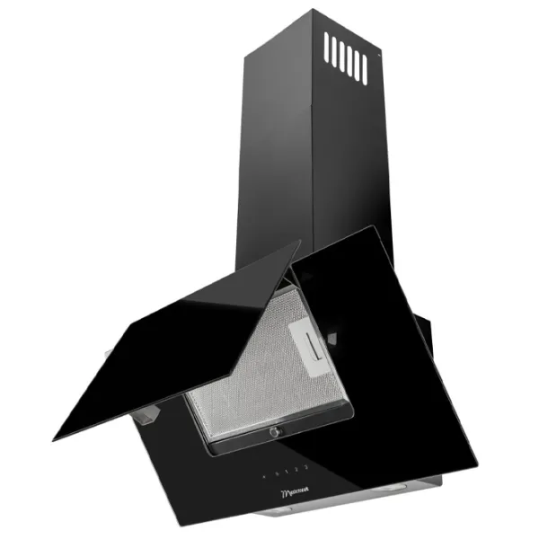 Hotă Mastercook Tivano 700 Sensor LED Înclinată/ Black/ Gray photo 8