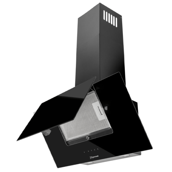 Hotă Mastercook Tivano 700 Sensor LED Înclinată/ Black/ Gray photo 8