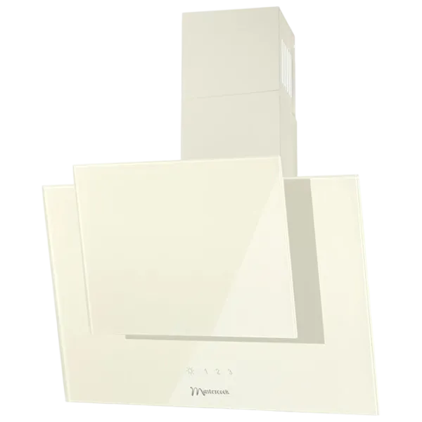 Hotă Mastercook Tivano 700 Sensor LED Înclinată/ Beige/ Gray photo 1