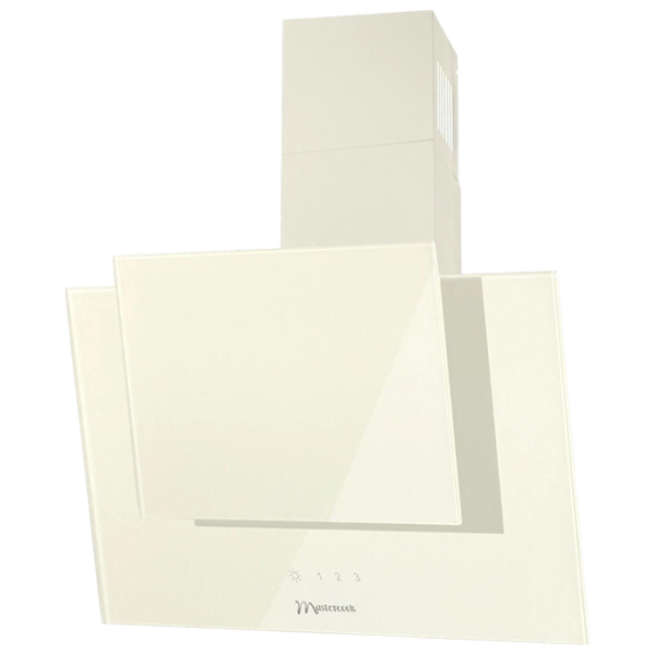 Hotă Mastercook Tivano 700 Sensor LED Înclinată/ Beige/ Gray photo 1