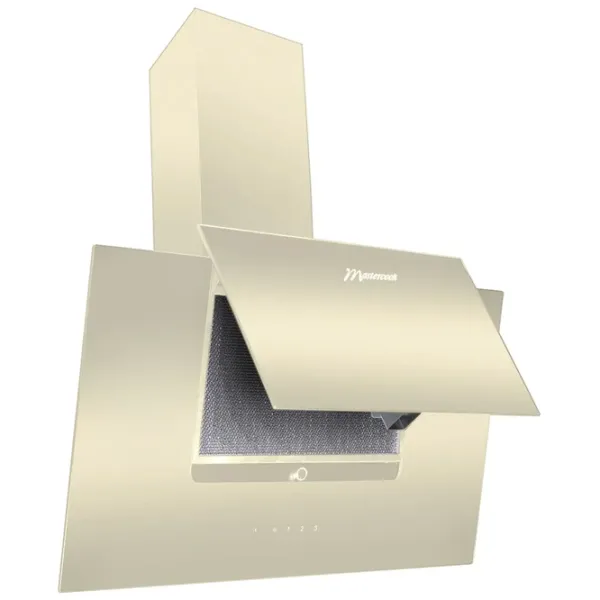 Hotă Mastercook Tivano 700 Sensor LED Înclinată/ Beige/ Gray photo 2