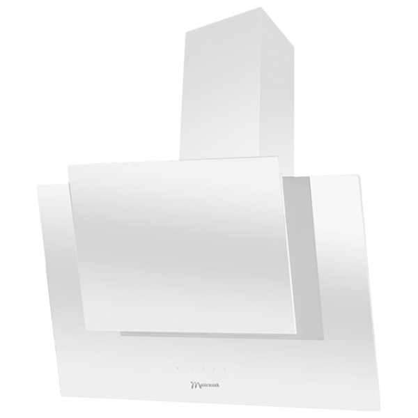 Hotă Mastercook Tivano 700 Sensor LED Înclinată/ White/ Gray photo 1