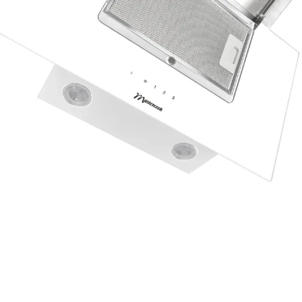 Hotă Mastercook Tivano 700 Sensor LED Înclinată/ White/ Gray photo 3