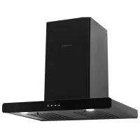 Hotă Mastercook Passat 700 LED Șemineu/ Black/ Gray