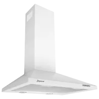 Hotă Mastercook Domo 700 LED Șemineu/ White/ Gray