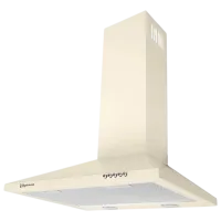 Hotă Mastercook Domo 700 LED Șemineu/ Beige/ Gray