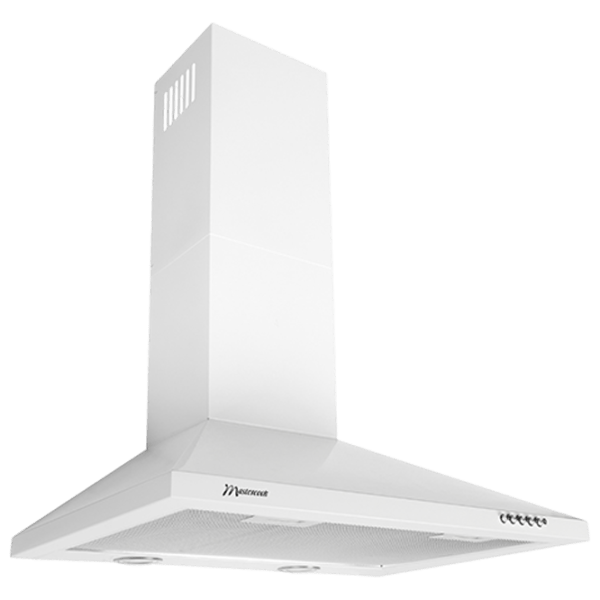 Hotă Mastercook Domo 700 LED Șemineu/ White/ Gray photo 1