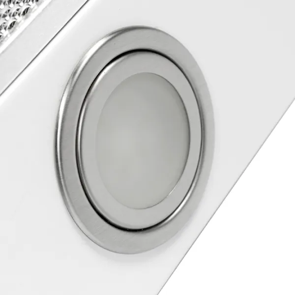 Hotă Mastercook Domo 700 LED Șemineu/ White/ Gray photo 3