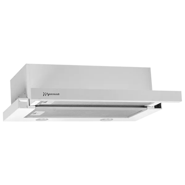 Hotă Mastercook Solaris 700 LED Telescopică/ White/ Gray photo 1