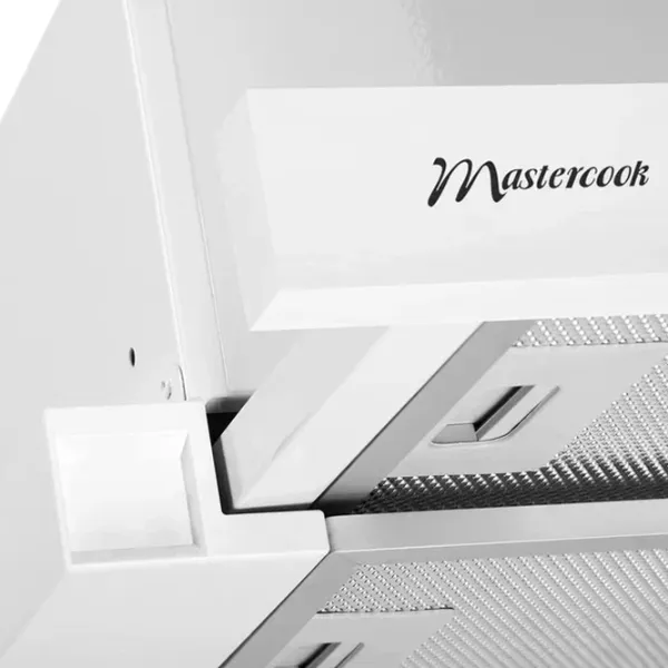 Hotă Mastercook Solaris 700 LED Telescopică/ White/ Gray photo 3