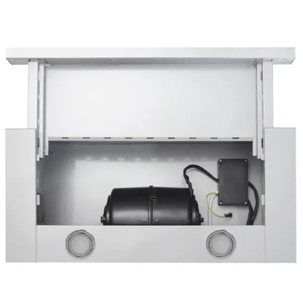 Hotă Mastercook Solaris 700 LED Telescopică/ Inox/ Gray photo 5