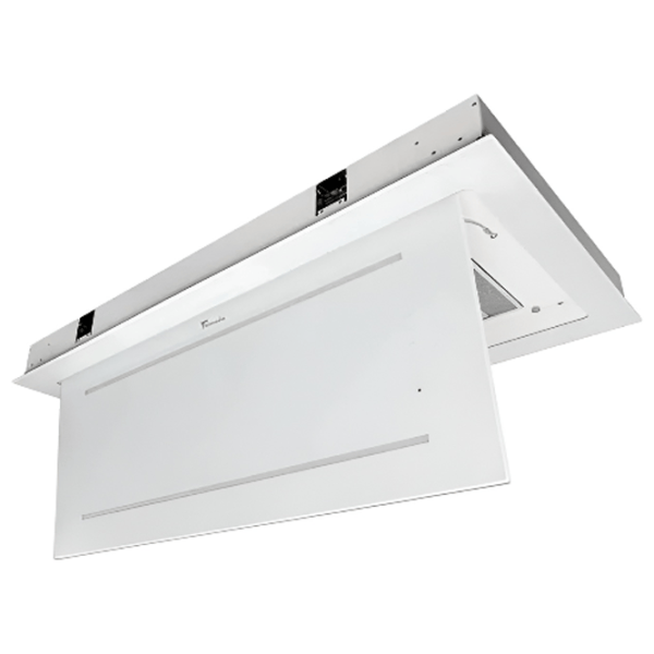 Вытяжка Tornado Blizzar 1200 LED Встраиваемая/ Белый/ Серый photo 2